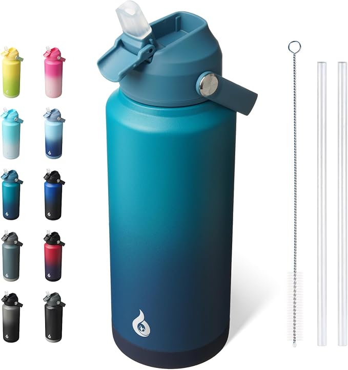 BJPKPK 32oz Insulated Water Bottle, Stainless Steel Bottle by BJPKPK
