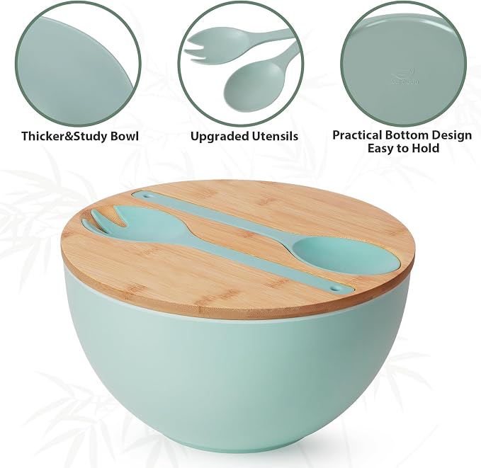 11.3" Extra Large Salad Bowl - Image 2