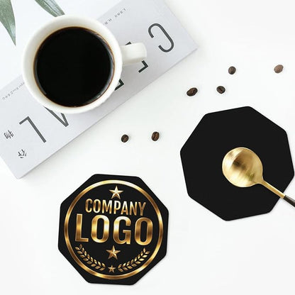 Bulk Custom Leather Coasters - Image 5