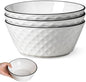 Yeacccng Deep Soup Bowls Set of 3, 46oz Large Cereal Bowls, Large Soup Bowl by Yeacccng