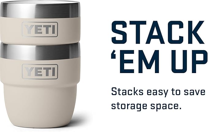 YETI Rambler 4 oz Stackable Cup, Stainless Steel, Vacuum Insulated - Image 5