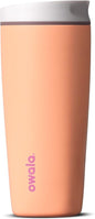 Owala SmoothSip Slider Insulated Stainless Steel Coffee Tumbler, Reusable Iced by Unknown