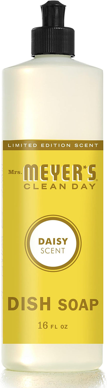 MRS. MEYER'S CLEAN DAY Liquid Dish Soap, Daisy, 16 fl. oz