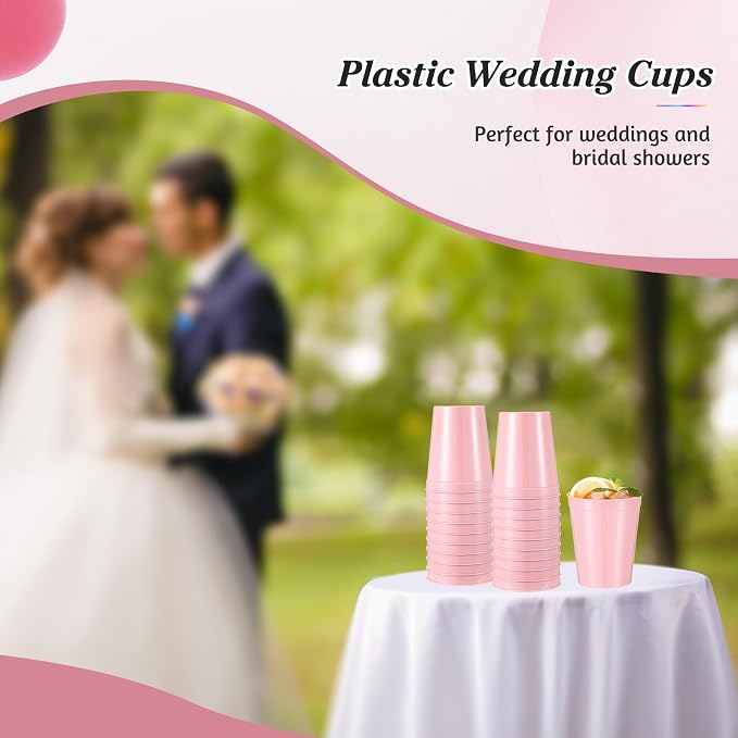 Mifoci 24 Pcs Stadium Plastic Cups Blank Reusable Drink Tumblers Bulk Stackable - Image 7