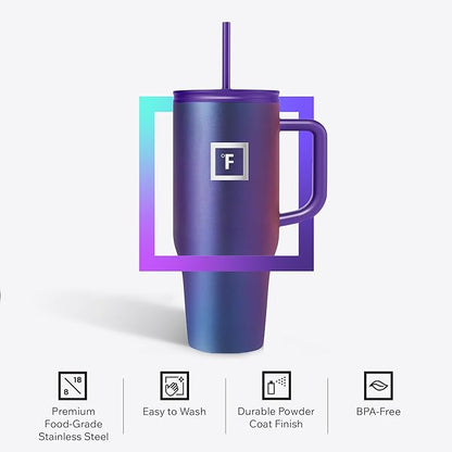 IRON °FLASK 32 oz Co-Pilot Insulated Travel Mug | Insulated Travel Mug - Image 5