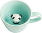 DIHOclub Panda Ceramic Cup Hidden 3D Animal Inside Mug, Cute Cartoon Handmade by DIHOclub
