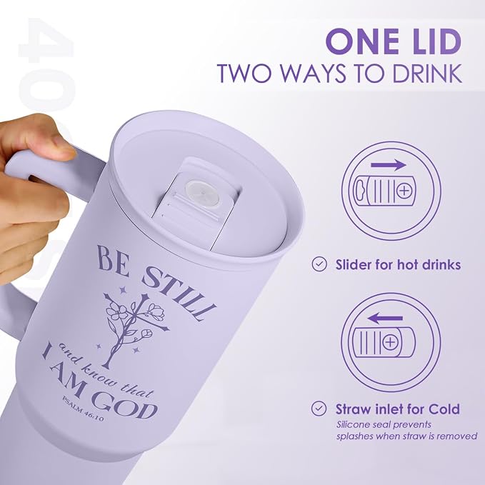 SANDJEST Christian Gift for Women – Insulated Stainless Steel Tumbler - Image 5
