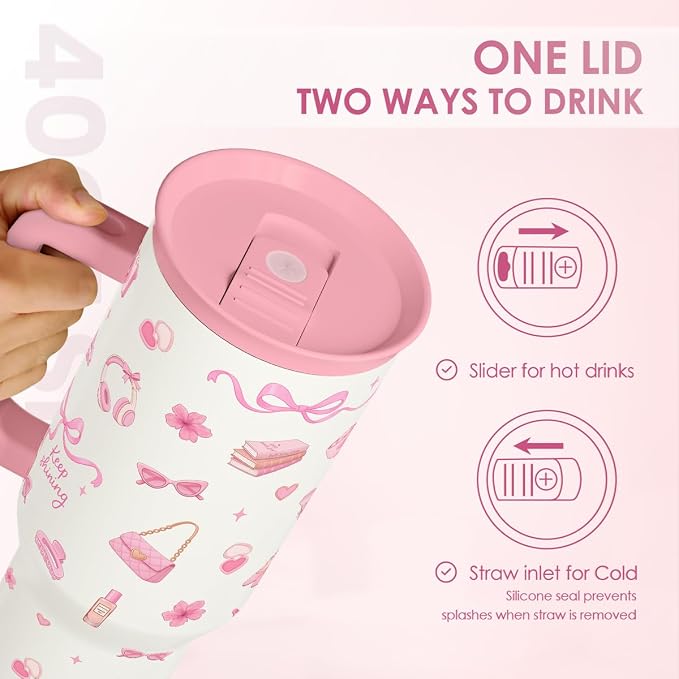 SANDJEST Women's Things 40oz Tumbler - Image 4