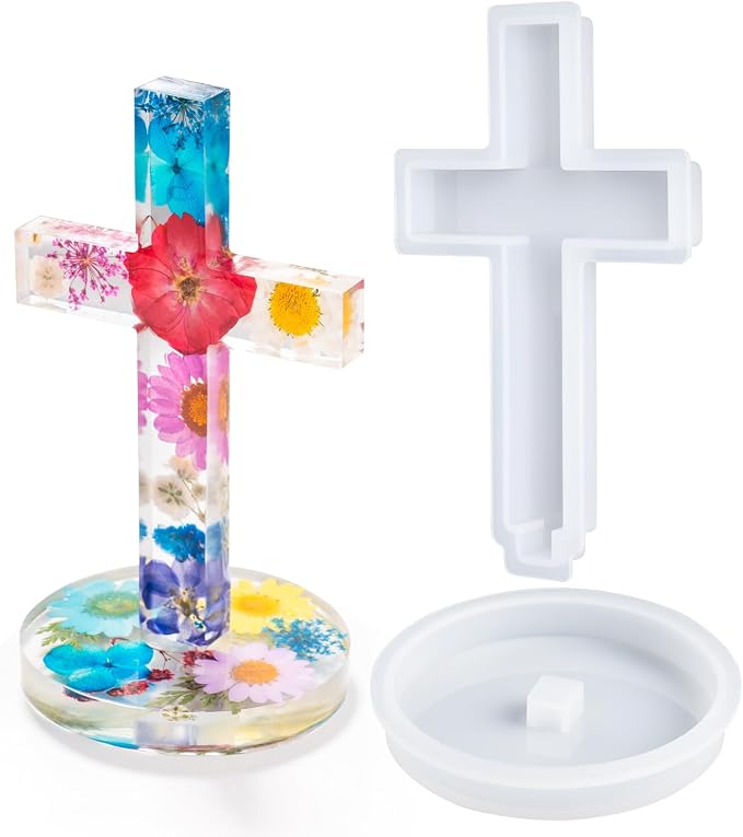 HeyClear Cross Resin Molds by HeyClearResin