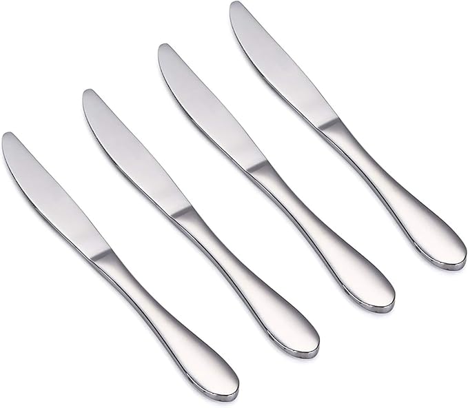 VANRA 4-Piece Children Knives Set Stainless Steel Kids Dinner Knife Child by VANRA