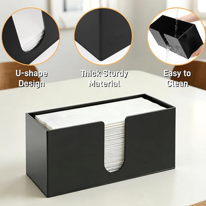 ZAVOOS 2 Pack Acrylic Paper Towel Holder, Suitable - Image 4