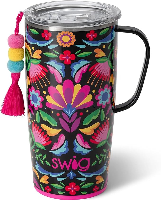 Swig Life Stainless Steel 22oz Travel Mug, Insulated Tumbler by SwigLife