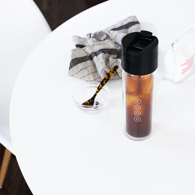 SOMA Double Wall Glass Tea and Coffee Cold Brew Bottle - Image 7