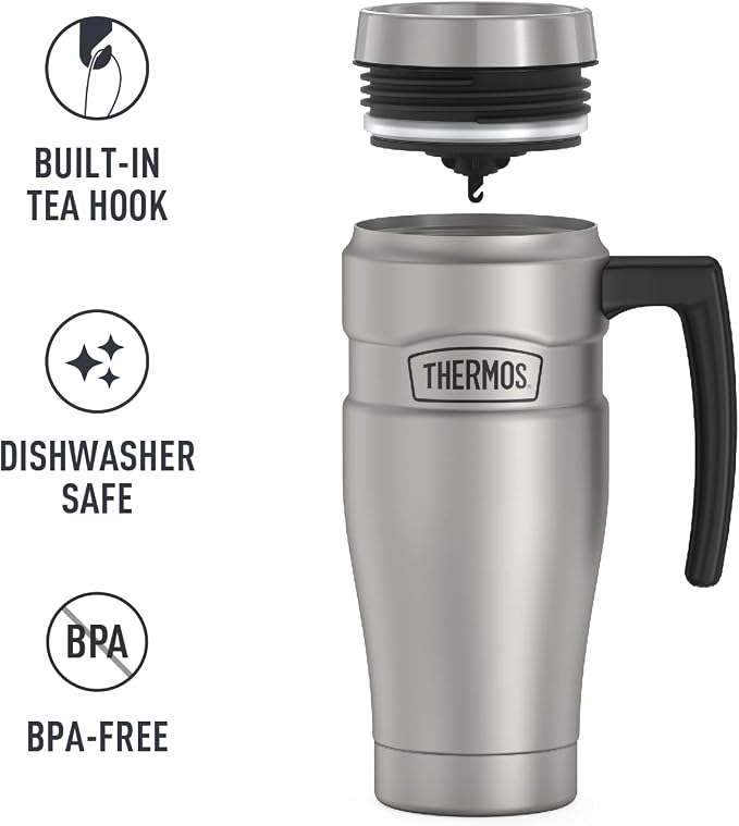 THERMOS Stainless King Vacuum-Insulated Travel Mug - Image 5