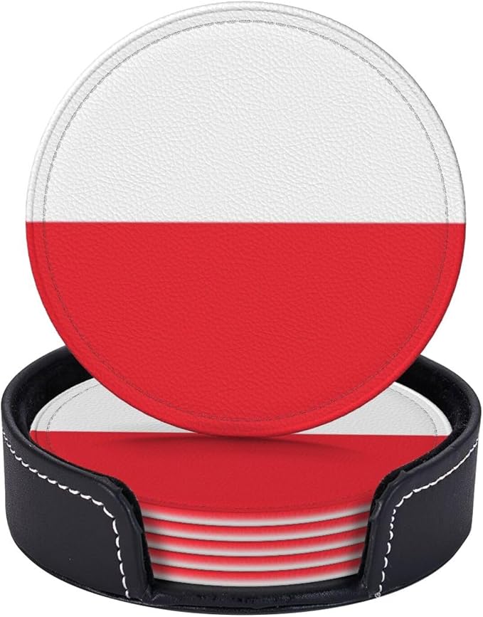 Polish Flag Coasters for Drinks - Image 6