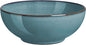 Denby - Azure Coupe Cereal Bowl - Single Blue Glaze Everyday Soup, Dessert Bowls - Dishwasher Safe & Microwave Safe Ceramic Stoneware Tableware - Scratch & Chip Resistant