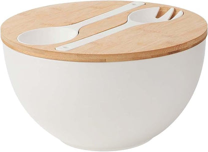 12.6" Extra Large Salad Serving Bowl Set by ECOHAGOU