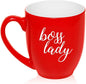 16 oz Large Bistro Mug Ceramic Coffee Tea Glass Cup Boss Lady by MIP