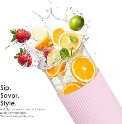 SANDJEST Glass Water Bottle - Image 4