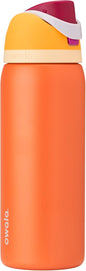 Owala FreeSip Stainless Steel Water Bottle 32 oz Citrus Crush by Unknown
