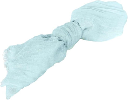 Efavormart 5 Pack 24"x19" Baby Blue Matte Gauze Cheesecloth Napkins, Serene - Image 7