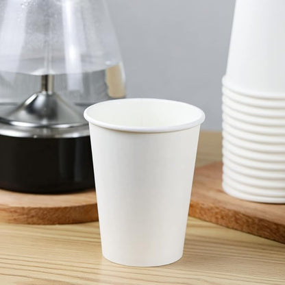 RACETOP Coffee Cups 12 oz, 100 Pack Disposable Paper Cups | Thickened Paper - Image 5
