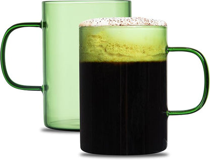 Restaurantware Glass Coffee Mug 2 Count 7 Oz Borosilicate Tea Cup - Image 2