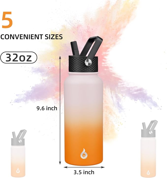 BJPKPK 32oz Insulated Water Bottle - Image 4