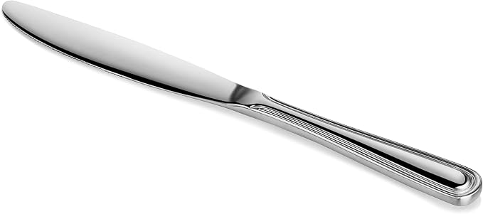 New Star Foodservice Windsor Pattern Stainless Steel Dinner Knife - Image 3