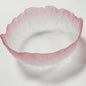 Glass Bowl for Salad Candy Fruit Serving, Decorative Bowl, Dish-Pink 6.5" | by SYXLTSH
