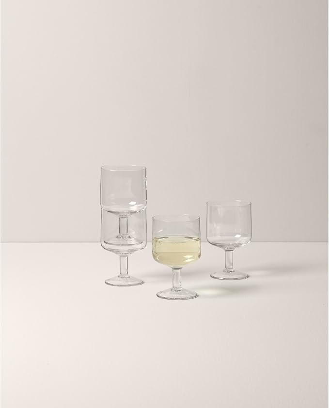 Lenox Tuscany Classics Stackable Drinkware, Dishwasher Safe, Wine Glasses - Image 6