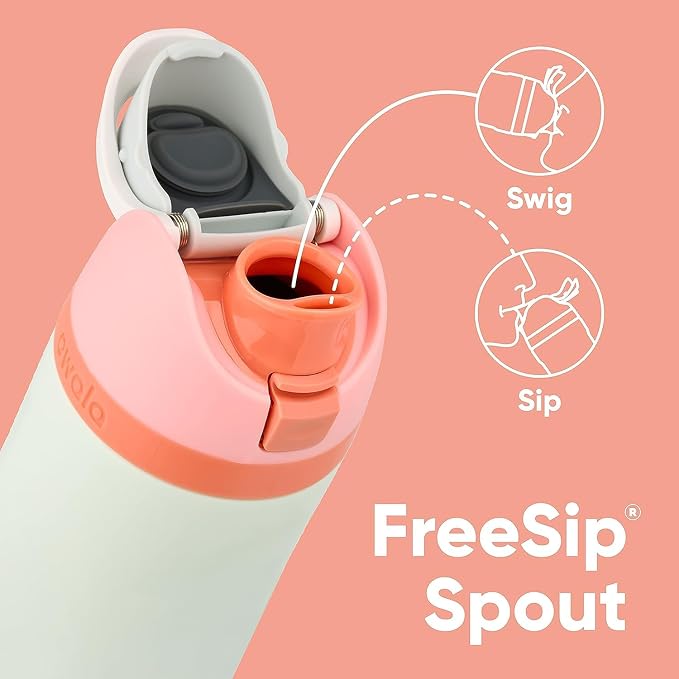Owala FreeSip Stainless Steel Water Bottle 24 oz Surfs Edge - Image 2