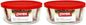 Pyrex 7203 Glass Bowl with Red Lid by Pyrex