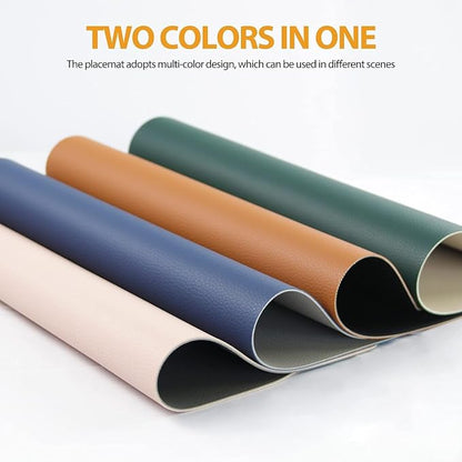 Reversible Faux Leather Placemats - Image 3