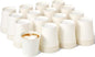 Fit Meal Prep 1000 Pack 6 oz Disposable Paper Coffee Cups, Premium White Hot by FMPBRANDS