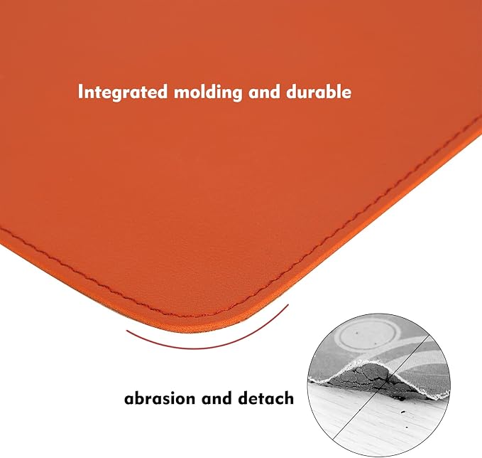 Double-Sided PU Leather & Cork Mouse Pad - Image 5