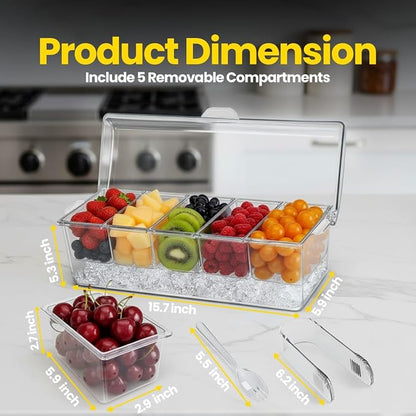 Ice Chilled Condiment Caddy - Image 6