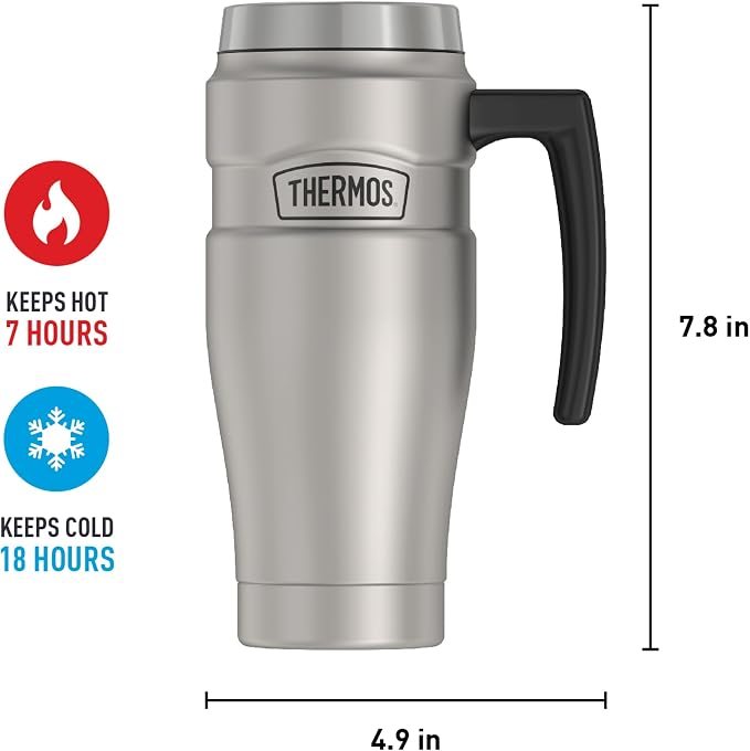 THERMOS Stainless King Vacuum-Insulated Travel Mug - Image 6