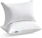 Oubonun 14 x 22 Pillow Inserts (Set of 2) - Lumbar Pillow with 100% Cotton Cover - Rectangle Square Interior Sofa Pillow Inserts - Decorative Pillow Insert Pair - White Couch Pillow