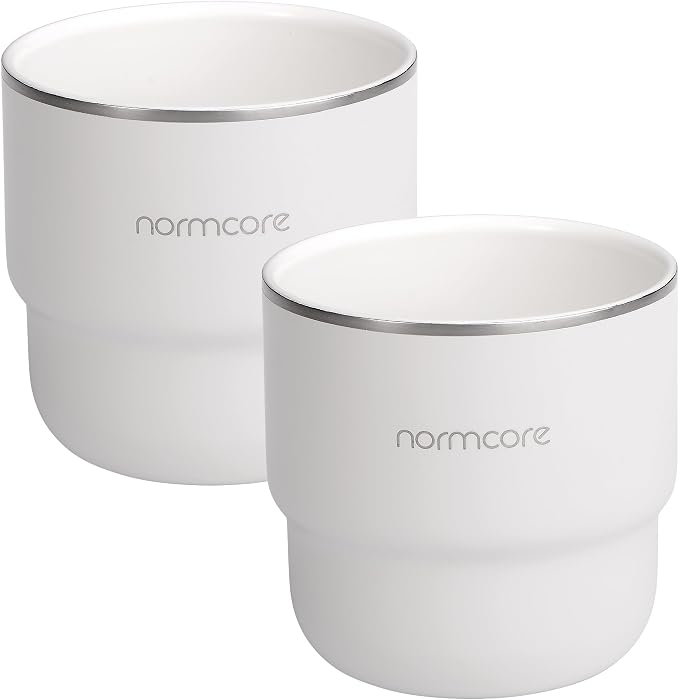 Normcore 2 Pack Espresso Coffee Cup Set, 7 oz Coffee Tumbler by NORMCORECOFFEETOOLS