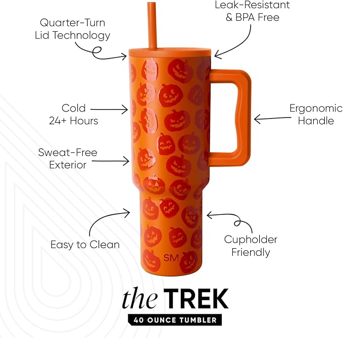 Simple Modern Halloween Tumbler - Image 3