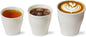 KEMORELA Espresso Cups Set of 3 – 5.5oz/7oz/10oz Ceramic Espresso Cups by KEMORELA