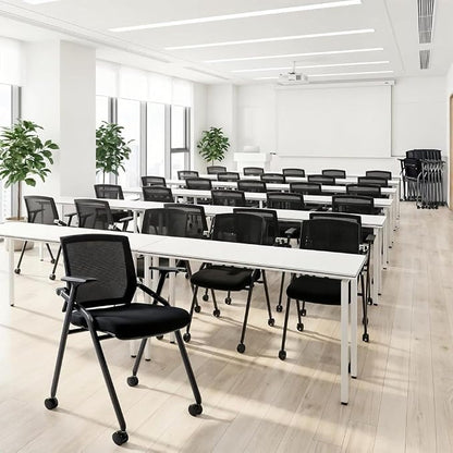 10 Pack Folding Office Chair - Image 2