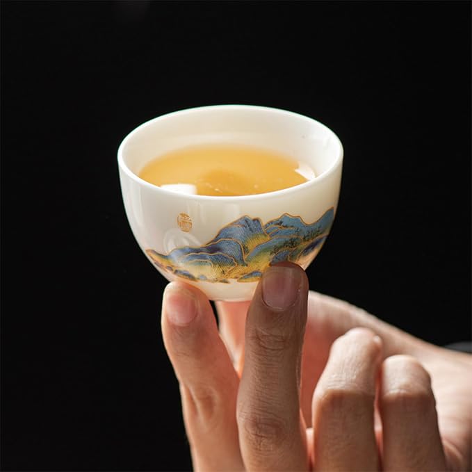 LURRIER Gongfu tea sets, Portable Ceramic TeaSet, Asian Tea sets - Image 6