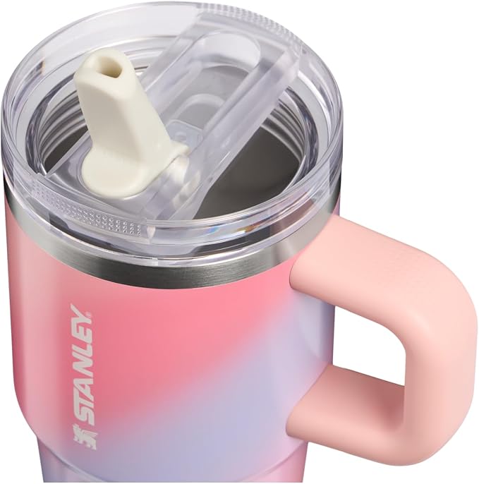 STANLEY Quencher ProTour Flipstraw Tumbler, 20 oz, Sunset Spiral | Built-In - Image 2