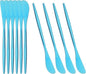 10 Pcs Blue Cheese Spreader Knife, Stainless Steel Butter Spreader Serving by Uniturcky