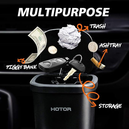 HOTOR Car Trash Can with Lid, 30 Trash Bags, Office & Home, Suitable - Image 7