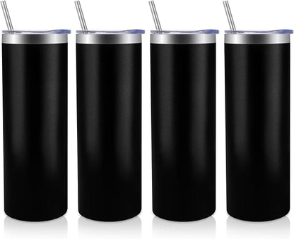 Volhoply 4 Pack Skinny Tumblers by LiveFully%EF%BC%8CDrinkFreely%E2%80%94KeepGoingwithVolhoply%EF%BC%81