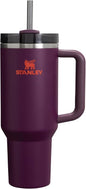 STANLEY Quencher H2.0 Flow State Tumbler, 40 oz, Plum | Handle and Straw | by Unknown