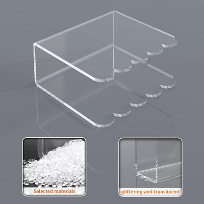 2 Pack Scalloped Acrylic Napkin Holder - Image 6